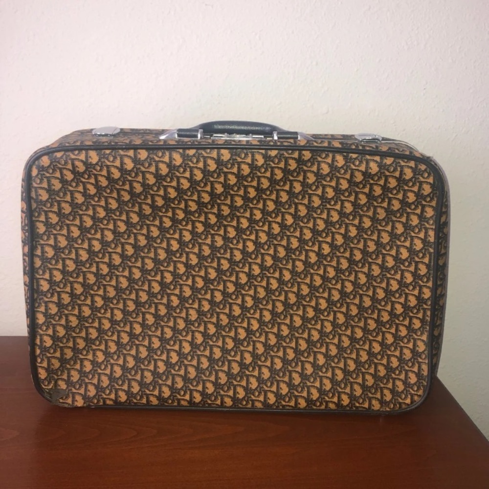 Vintage authentic Christian Dior suitcase - Picture 2 of 16